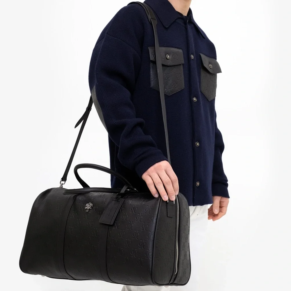 SOLD ❌❌❌Place of Elms Onyx Monolink Arbor Weekender Bag - Picture 3 of 8